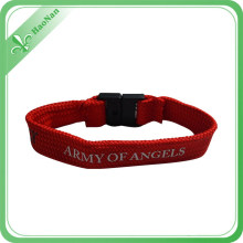 Custom Logo Printed Hollow Wristbands for Promotion